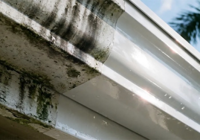 Gutter cleaning to keep rainwater flowing away from South Florida homes